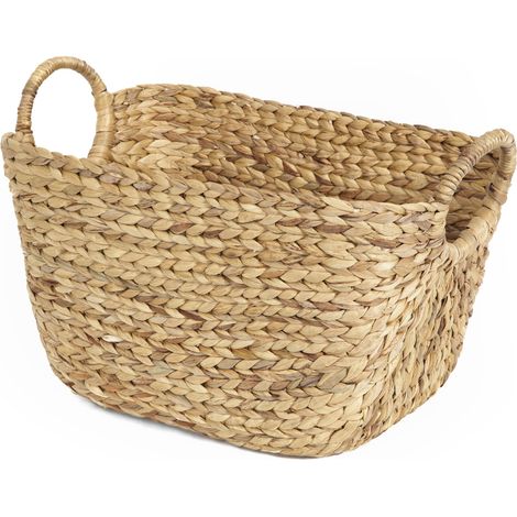Panier de rangement naturel Caracas - COMPACTOR - 51x30x30,5 - Naturel (1/5)