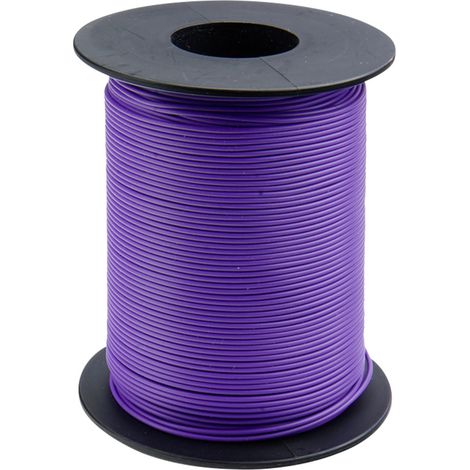 Donau Elektronik 119-16 Litze  1 x 0.14 mm² Violett 100 m