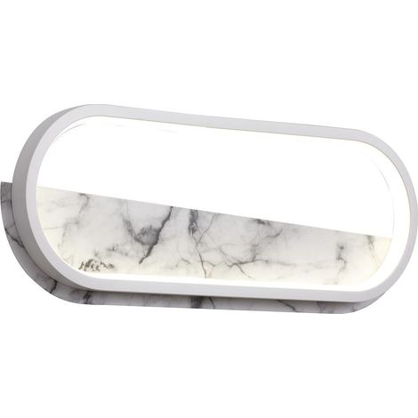 Applique, Applique marmol mantra effet marbre Blanc en Metal, MANTRA (1/2)