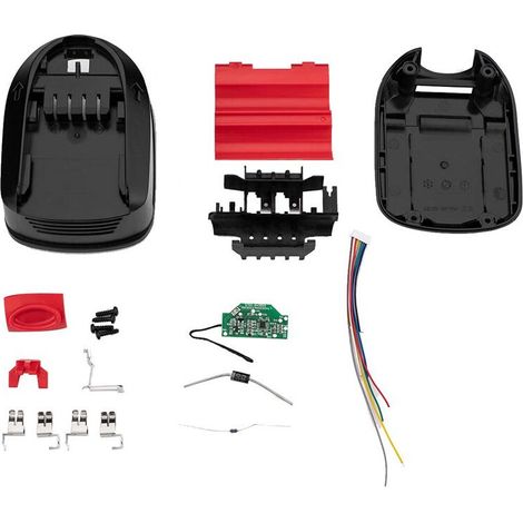 Kunststoffgehäuse für 18V PBA-Batterie, Schutzhülle für ältere 5-Kern-Lithiumbatterien.