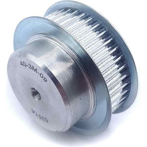 Poulie dentée moyeu plein PD3M40-9