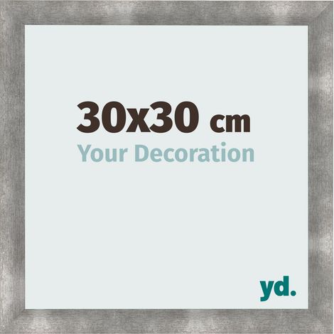 yd. - Cadre photo 30x30 - Metal Vintage - MDF - Pisa (1/5)