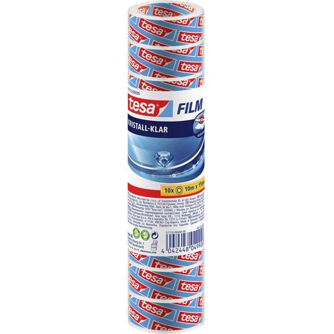 tesa 57710-00000-02 Pellicola adesiva Cristallino Trasparente (L x L) 10 m x 15 mm 10 pz.