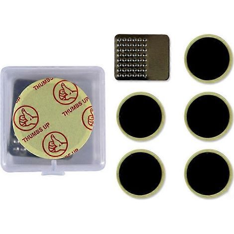 Kit de réparation de crevaison pour pneu de vélo/VTT (avec chambre à air) (1/5)