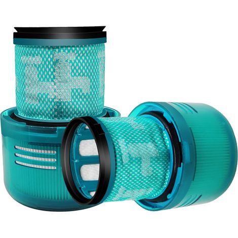 BRAVIX Filtres pour V15, Lot de 3 filtres de rechange pour aspirateurs sans fil V15 (1/5)