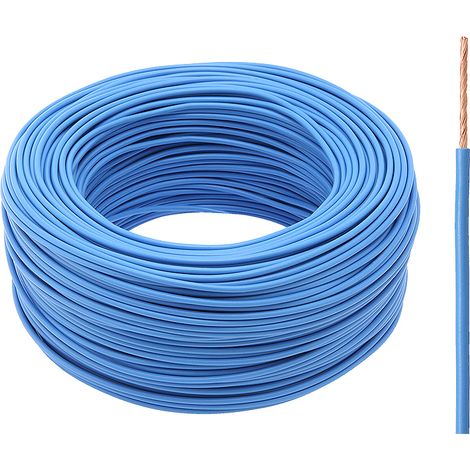 LGY H05V Kabel 1x1mm blau - 2m