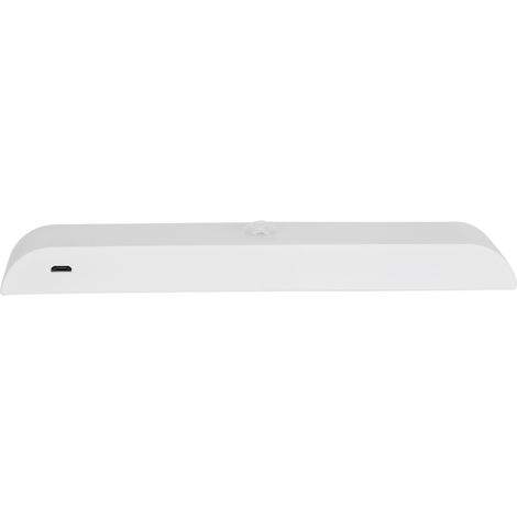 Lampe LED à détecteur de mouvement sans fil adhésive pour placard, penderie (double rangée de lumière blanche) (1/5)