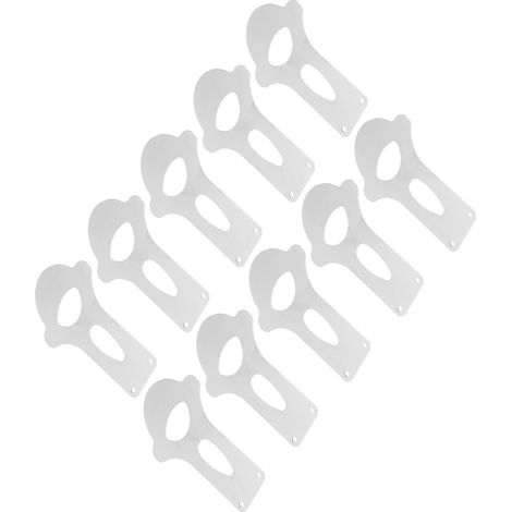 10 Pièces Joints de Soupape d'Admission pour Compresseur à Air, Pompe à Languette, Pièces de Rechange Cylindre 90 (1/5)
