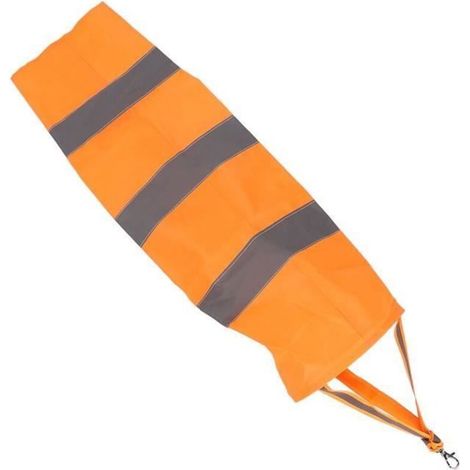 Bardusch-manche à air réfléchissante Indicateur de direction du vent de manche à air réfléchissant pour les parcs de jardin 80 cm (1/4)