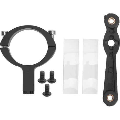 GUB Fahrrad-Trinkflaschenhalter aus Aluminiumlegierung, Sattelstützenadapter mit Befestigungsclip