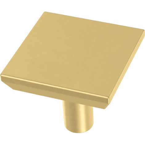 Lot de 10 boutons d'armoire modernes pour tiroirs de commode, cuisine, porte, salle de bains 2,8 cm (1/5)