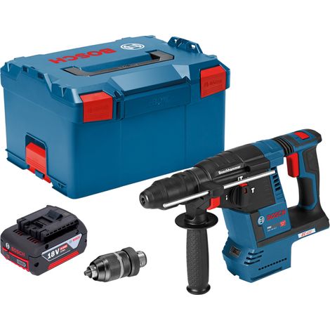 Bosch GBH 18V-26 F Professional Marteau perforateur sans fil 18 V 2,6 J SDS plus Brushless + 1x batterie 4,0 Ah + L-Boxx - sans chargeur (1/5)