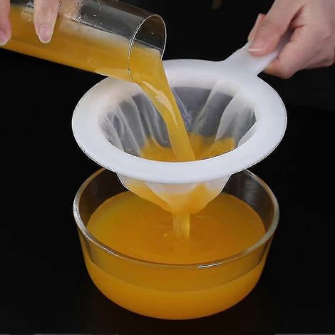 Filtre alimentaire 3 pièces 100/200/400 mesh, passoire de cuisine à mailles ultra-fines 15 cm de diamètre, filtre à scories (1/4)