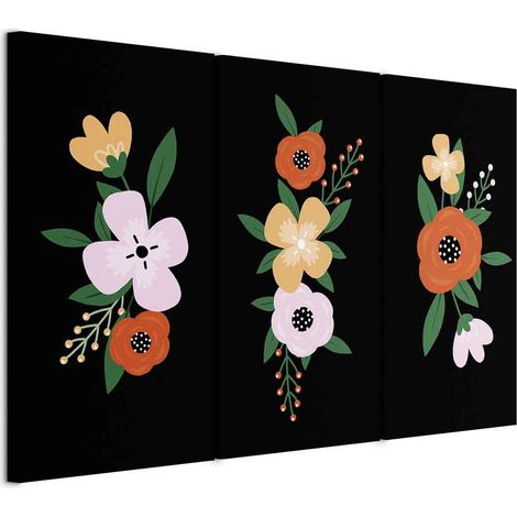 Peinture - Floraison colorée (en 3 parties) (1/5)