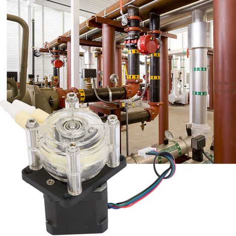 Leistungsstarke, korrosionsbeständige, selbstansaugende Vakuum-Schlauchpumpe mit Schrittmotor (6-30 V) (1/5)