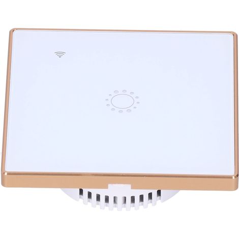 Smart Touch Schalter, weiß, WLAN-Fernbedienung, UK-Standard, 2200 W, 95–240 V AC (1/5)