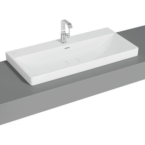 VITRA 7529B003-7201 Plan-vasque New Metropole 1000 x 470 mm