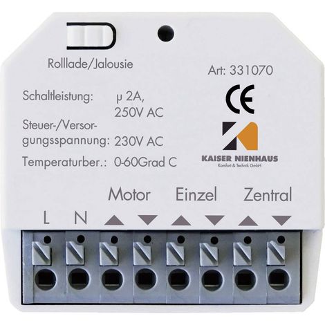 KAISER NIENHAUS Appareil de commande multiple 1 moteur, stores