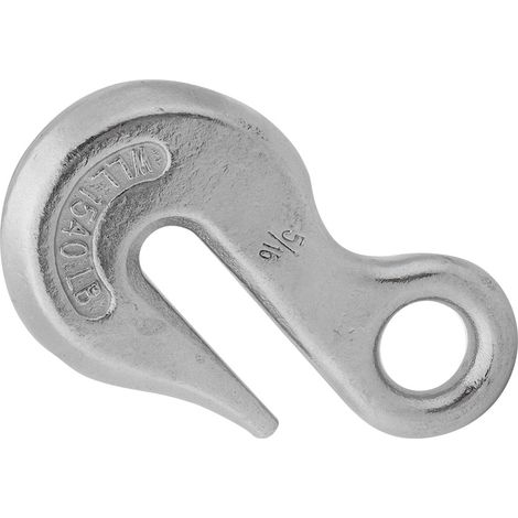 Mousquetons à œillet en acier inoxydable durable pour le levage de charges, accessoire pour barque et kayak, 5/16" (1/5)