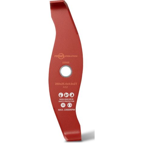 Rotary 22008 - Lama universale deb 2 denti a forma di s, angolo a 90 gradi 28025.44.0 mm. - di cui 20,0 mm. adattatore campanell (1/5)