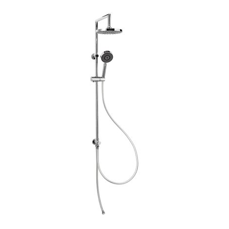 Differnz Topline colonne de douche 20.5x105x20.5cm ABS chromé