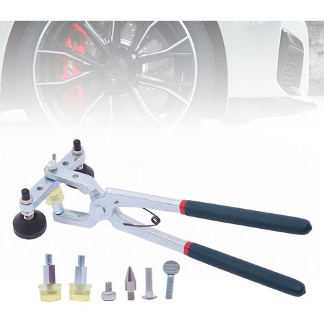 Pince à réparer les bosses sans peinture Kits de réparation de bord d'aile de voiture,Outils de réparation de carrosserie automobile (1/5)