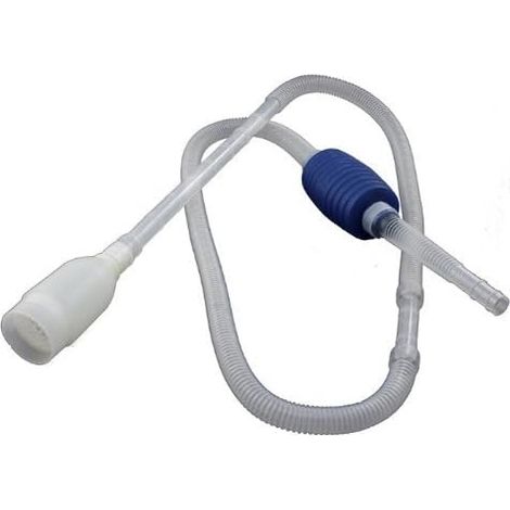 Aquarium Siphon Cleaning Tank Accessory Manual Pump Tube Suction Water 170 cm (1/3)
