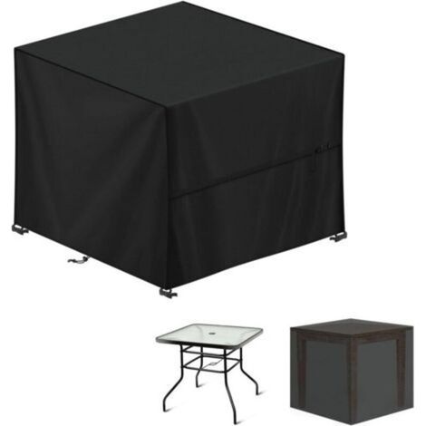 ZVD Housse salon de jardin 90x90x90 cm Imperméable 420D Oxford Anti-UV et antigel Sac de rangement inclus (1/5)