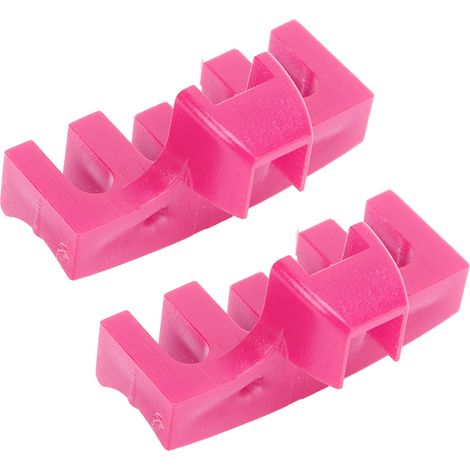 2 Pièces Protecteur de Tension pour Machine à Corder Raquettes de Badminton Accessoires de Filet Rose Haute Résistance (1/5)