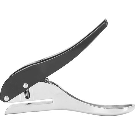 Perforatrice manuelle 1 trou Ø3mm, profondeur 25mm pour classeur DIY, outil de bureau compact (1/5)