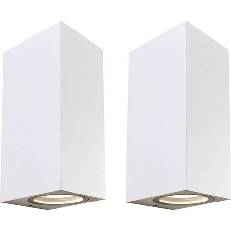 Pack 2 x Aplique de pared exterior Classic (2 luces)