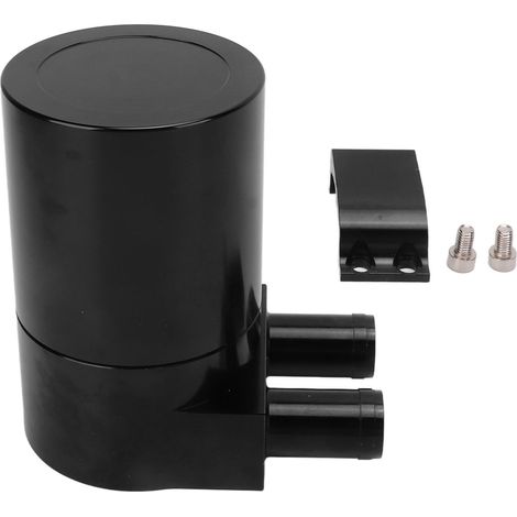 Ölrückgewinnungstank, universeller schwarzer Ölrückgewinnungstank aus Aluminiumlegierung für N54 335. (1/5)