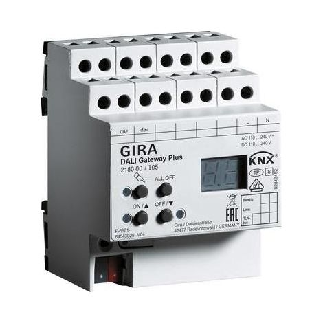 Gira DALI-GATEWAY PLUS KNX EIB REG (218000      INSTABUS) (1/5)