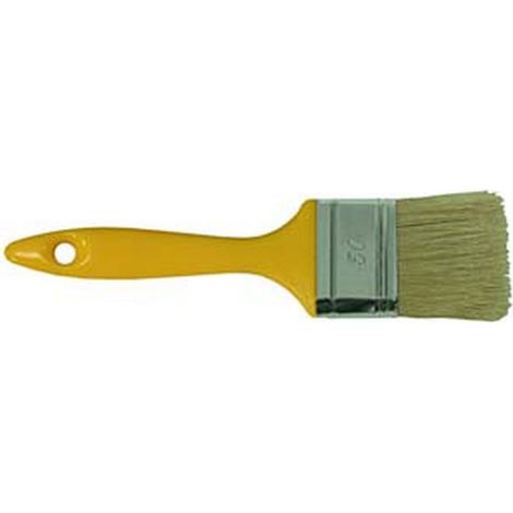 12PZ PENNELLESSE SETOLA BIONDA MANICO PLASTICA - mm.70x15x52