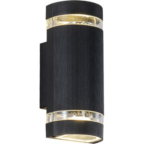 Applique murale LED étanche, lampe extérieure moderne en aluminium, éclairage pour jardin, garage, terrasse, patio, entrée. (1/5)
