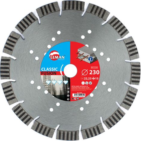 Disco Diamante Cemento Acciaio 230x2.7x7x22.2 mm -- Gamma Pro
