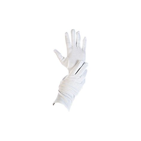 Guantes de algodón BLANC  blanco  UE 300 pares  talla 6 (XS)