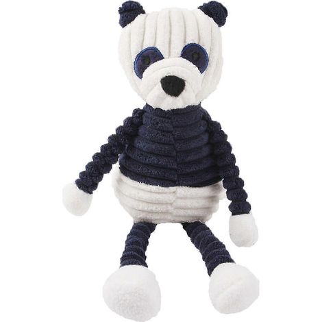 Jouet à mâcher Panda Doll, doux et résistant, pour chats et chiens d'intérieur, idéal pour l'entraînement et le jeu. (1/5)
