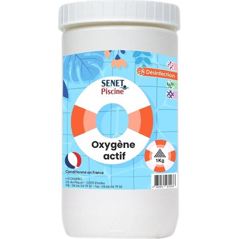 Ac-Deco – Désinfectant oxygène actif pour piscine – Poudre blanche 1Kg – Traitement choc 200g pour 10m3 – Traitement hebdomadaire 100g pour 10m3 (1/3)