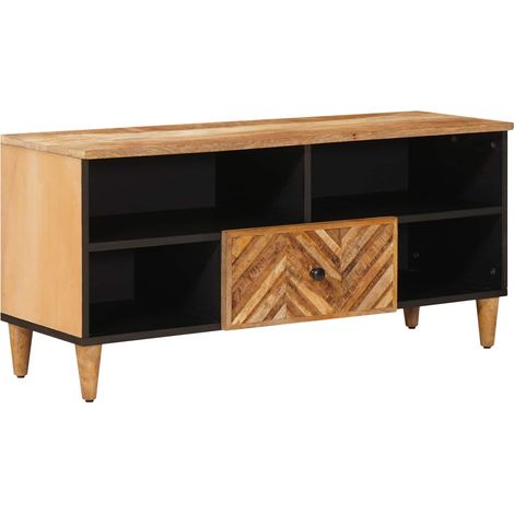 Stauraumschränke Braun 100 x 33,5 x 46 cm Massivholz Mango vidaXL