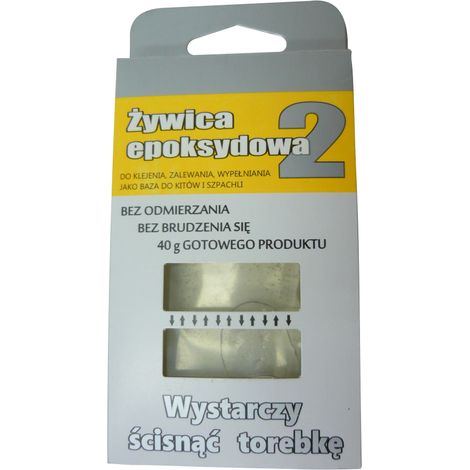 Resina epossidica con indurente 40G - ZYW EPO 40G