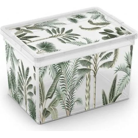 Boîte de rangement kis ci-box storage box tropic s 11 L polypropylène (1/2)