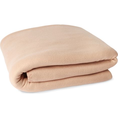 LUKKA Fleecedecke 150x200 beige (1/5)
