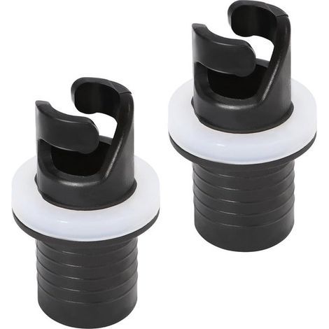 Ventiladapter – 2 Stück – Schwarz – Pumpenanschluss – Wassersport (1/5)