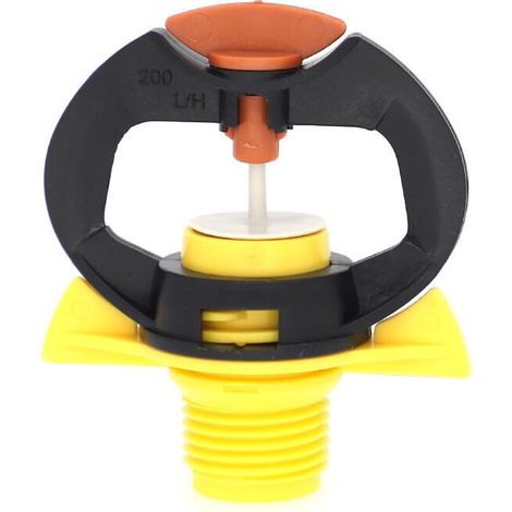1/2 inch hanging sprinkler heads (2-pack), 360° rotatable nozzles, suitable for watering greenhouses and gardens, agricultural spraying systems with adjustable spray pattern.--DTEKGAZ