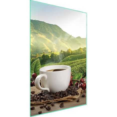 TAGLIERE IN VETRO 35x52 Caffè (1/5)