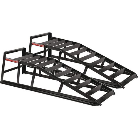 Rampe d'accès métal L90xP28xH26,5mm 2000kg HP ACCESSOIRES AUTO