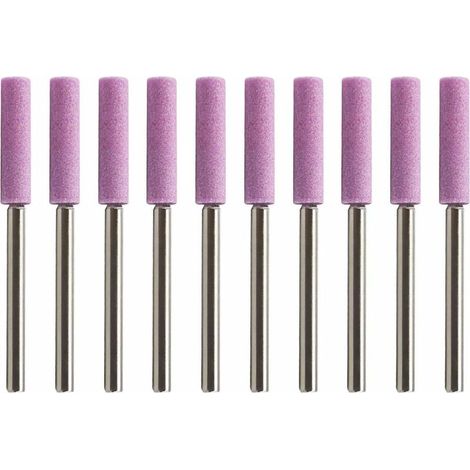 royaluxe - 3/8 Affûteur Tronçonneuse Compatible pour Polissage de Chaîne Tronçonneuse à Manucure, (Arbre 3mm,10pcs) (1/5)