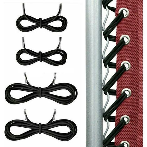 4 Pièces Remplacement Élastiques, Remplacement Corde, Elastique Corde Remplacement, Lacets Elastiques Zero Gravity Chaise, Universels Inclinables Lacets Élastiques pour Fauteuil Relax, Chaise Longue