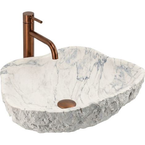 Lavabo De Encimera Rea Isla Marlo Beige (1/5)